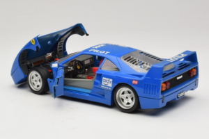 Ferrari F40 Pilot #56 Blue Bburago 1:18 3332-BL1 Diecast — photo 5 of 8