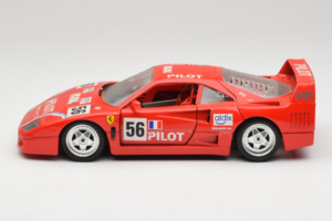 Ferrari F40 #56 Pilot Red 1987 Bburago 1:18 3332-P2 Diecast — photo 4 of 8
