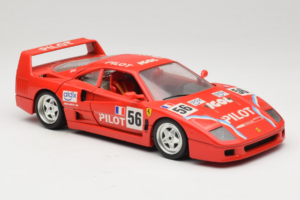 Ferrari F40 #56 Pilot Red 1987 Bburago 1:18 3332-P2 Diecast — photo 6 of 8