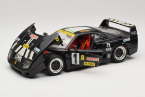 Ferrari F40 Pirelli Agip #1 Black Bburago 1:18 3332-B1 Diecast — photo 2 of 8