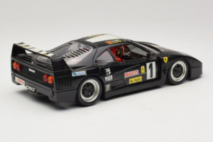 Ferrari F40 Pirelli Agip #1 Black Bburago 1:18 3332-B1 Diecast — photo 3 of 8