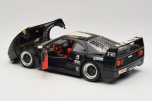 Ferrari F40 Pirelli Agip #1 Black Bburago 1:18 3332-B1 Diecast — photo 5 of 8