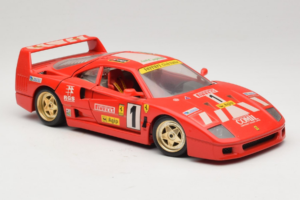 Ferrari F40 Pirelli Agip #1 Ferrari Club Italia Red Bburago 1:18 3032-P2 Diecast — photo 6 of 8