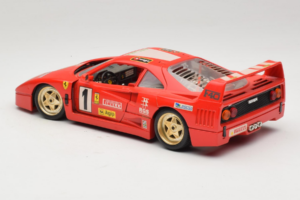 Ferrari F40 Pirelli Agip #1 Ferrari Club Italia Red Bburago 1:18 3032-P2 Diecast — photo 7 of 8