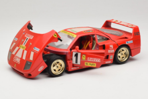 Ferrari F40 Evoluzione #1 Pirelli Agip Red with Gold Wheels 1992 Bburago 1:18 3042-P2 Diecast — photo 2 of 8
