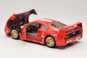 Ferrari F40 Evoluzione #1 Pirelli Agip Red with Gold Wheels 1992 Bburago 1:18 3042-P2 Diecast — photo 5 of 8