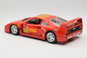 Ferrari F40 Pirelli BBS Red Bburago 1:18 3032-P4 Diecast — photo 7 of 8