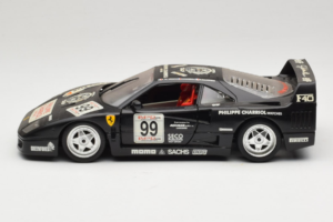 Ferrari F40 Seco #99 Lesseps / Charriol / Balandras Black Bburago 1:18 3032-B3 Diecast — photo 4 of 8