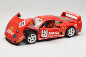 Ferrari F40 #40 T. Ohta / A. Reid Taisan Red 1987 Bburago 1:18 3022-T1 Diecast — photo 2 of 8