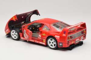 Ferrari F40 #40 T. Ohta / A. Reid Taisan Red 1987 Bburago 1:18 3022-T1 Diecast — photo 5 of 8