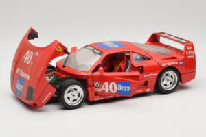 Ferrari F40 #40 the0123 Red 1987 Bburago 1:18 3332-P5 Diecast — photo 2 of 8