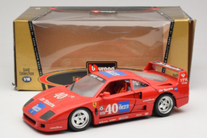 Ferrari F40 #40 the0123 Red 1987 Bburago 1:18 3332-P5 Diecast — photo 8 of 8