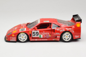 Ferrari F40 LM Unisys #59 Ota / P. Nappi / R. Donovan 24 Hours of Le Mans 1996 Bburago 1:18 3032-U1 Diecast — photo 4 of 8