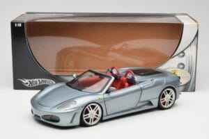 Ferrari F430 Spider Blue Metallic Hot Wheels 1:18 H3074 Diecast — photo 8 of 8