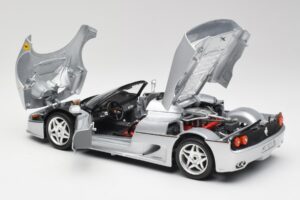 Ferrari F50 Cabriolet Silver Bburago 1:18 3372 Diecast — photo 5 of 8