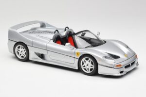 Ferrari F50 Cabriolet Silver Bburago 1:18 3372 Diecast — photo 6 of 8
