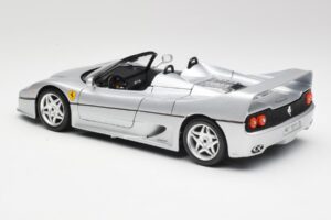 Ferrari F50 Cabriolet Silver Bburago 1:18 3372 Diecast — photo 7 of 8