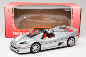 Ferrari F50 Cabriolet Silver Bburago 1:18 3372 Diecast — photo 8 of 8