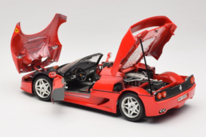 Ferrari F50 Convertible 50 Jahre Ferrari 24 Jahre Bburago FMC Red Bburago 1:18 3352-P1 Diecast — photo 5 of 8