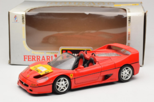 Ferrari F50 Convertible 50 Jahre Ferrari 24 Jahre Bburago FMC Red Bburago 1:18 3352-P1 Diecast — photo 8 of 8