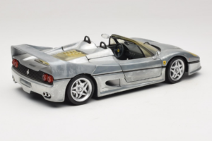 Ferrari F50 Convertible Chrome Silver Limited Edition Hot Wheels 1:18 25741 Diecast — photo 3 of 8