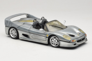 Ferrari F50 Convertible Chrome Silver Limited Edition Hot Wheels 1:18 25741 Diecast — photo 6 of 8