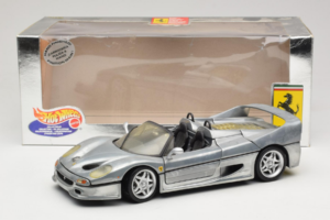Ferrari F50 Convertible Chrome Silver Limited Edition Hot Wheels 1:18 25741 Diecast — photo 8 of 8