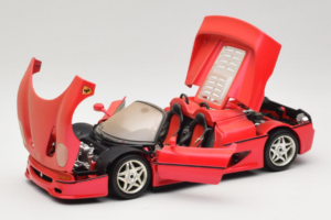 Ferrari F50 Convertible Monza Red Standox Bburago 1:18 ST01 Diecast — photo 2 of 8