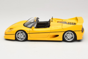 Ferrari F50 Convertible Shell Yellow Maisto 1:18 3076-Y2 Diecast — photo 4 of 8