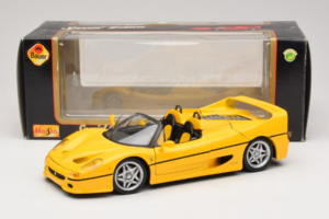 Ferrari F50 Convertible Shell Yellow Maisto 1:18 3076-Y2 Diecast — photo 8 of 8