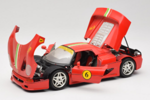Ferrari F50 Coupe #6 Red with Italian Flag Bburago 1:18 3382-P1 Diecast — photo 2 of 8