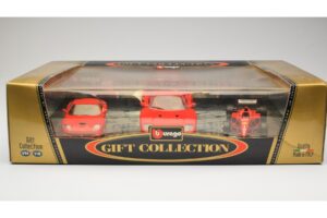 Ferrari Promo Set F40 550 Maranello Scuderia Ferrari F310 F1 1996 Bburago 1:18 FERRARI001 Diecast — photo 2 of 2