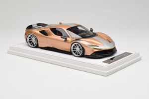 Ferrari SF90 Novitec Gold Silver Stripe IVY 1:18 REMC028 Resin — photo 4 of 7