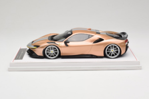 Ferrari SF90 Novitec Gold Silver Stripe IVY 1:18 REMC028 Resin