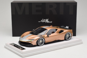 Ferrari SF90 Novitec Gold Silver Stripe IVY 1:18 REMC028 Resin — photo 7 of 7