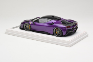 Ferrari SF90 Stradale Novitec Purple Metallic IVY 1:18 REMC021 Resin — photo 5 of 7