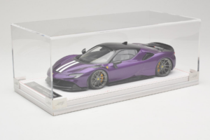 Ferrari SF90 Stradale Novitec Purple Metallic IVY 1:18 REMC021 Resin — photo 6 of 7