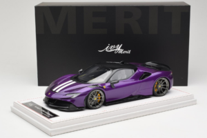 Ferrari SF90 Stradale Novitec Purple Metallic IVY 1:18 REMC021 Resin — photo 7 of 7