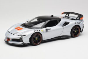 Ferrari SF90 XX Stradale Arctic White Bburago 1:18 18-16020W Diecast