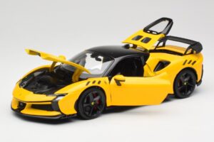 Ferrari SF90 XX Stradale Giallo Modena Bburago 1:18 18-16020Y Diecast — photo 2 of 8