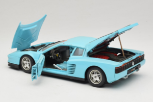 Ferrari Testarossa Borsenmodell 1997 Limited Edition Blue Bburago 1:18 B002 Diecast — photo 5 of 8