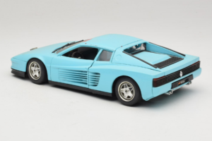 Ferrari Testarossa Borsenmodell 1997 Limited Edition Blue Bburago 1:18 B002 Diecast — photo 7 of 8