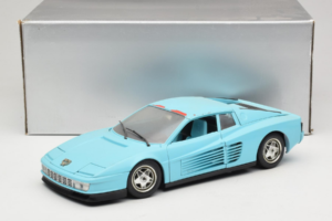 Ferrari Testarossa Borsenmodell 1997 Limited Edition Blue Bburago 1:18 B002 Diecast — photo 8 of 8