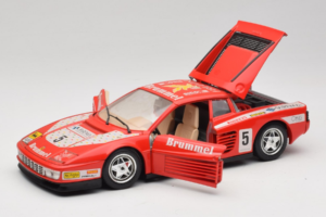 Ferrari Testarossa Brummel #5 Red 1984 Bburago 1:18 3004-P1 Diecast — photo 2 of 8