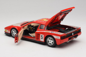 Ferrari Testarossa Brummel #5 Red 1984 Bburago 1:18 3004-P1 Diecast — photo 5 of 8
