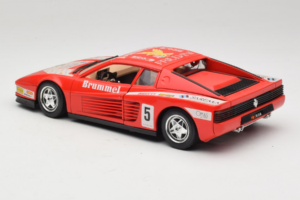 Ferrari Testarossa Brummel #5 Red 1984 Bburago 1:18 3004-P1 Diecast — photo 7 of 8