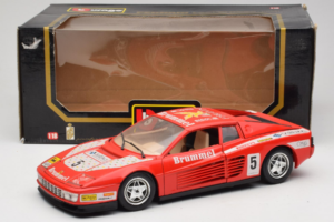Ferrari Testarossa Brummel #5 Red 1984 Bburago 1:18 3004-P1 Diecast — photo 8 of 8