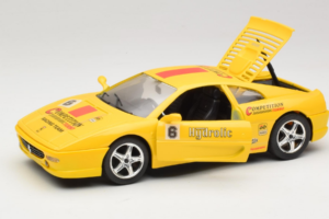 Ferrari F355 Berlinetta Racing Yellow Solido 1:18 9009-Y1 Diecast — photo 2 of 8