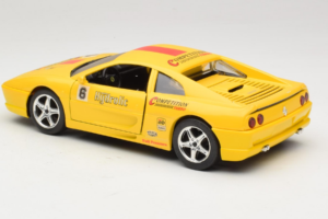 Ferrari F355 Berlinetta Racing Yellow Solido 1:18 9009-Y1 Diecast — photo 7 of 8