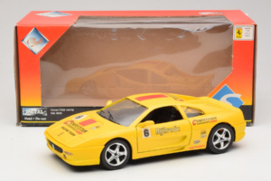 Ferrari F355 Berlinetta Racing Yellow Solido 1:18 9009-Y1 Diecast — photo 8 of 8
